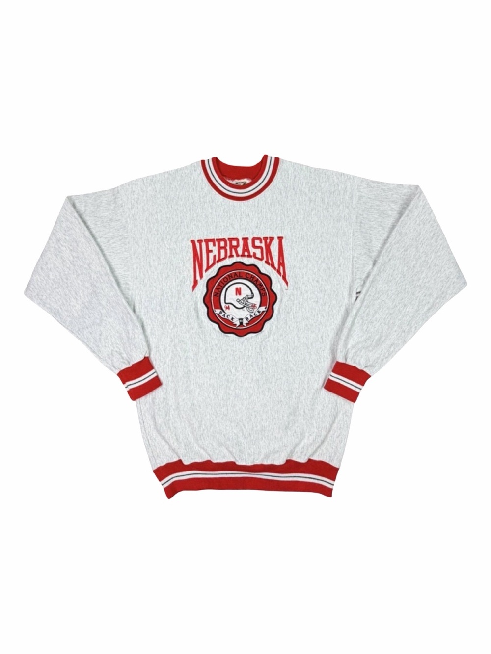 Vintage 90’s Legends U of Nebraska National Football Champs Crew Neck - Large